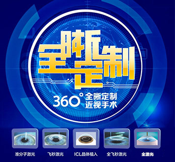 360°全晰定制 近视手术